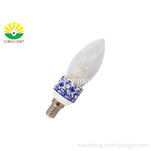 candle bulb 3W E14 high lumen TUV /PSE/ CE